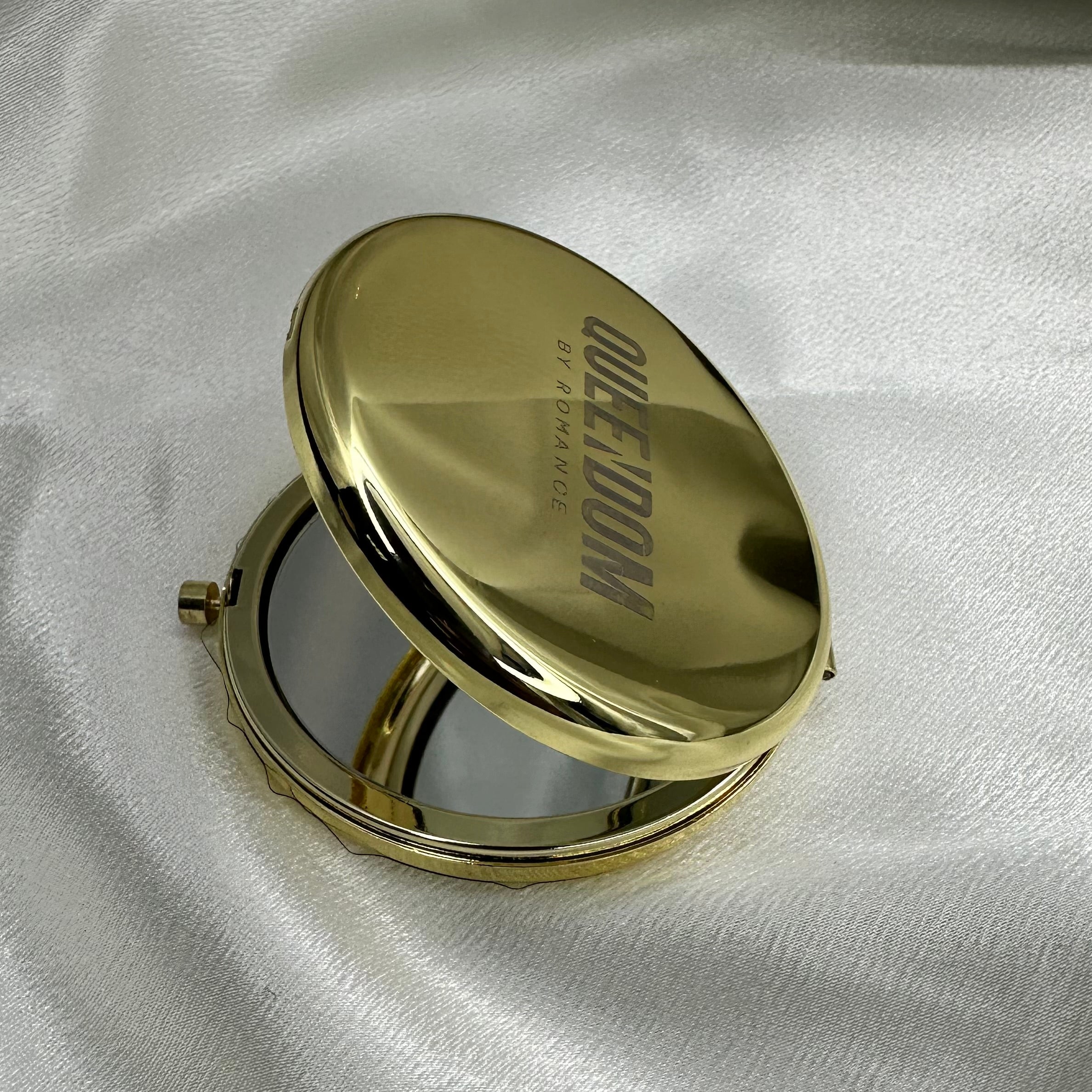 QBR Gold Compact Mirror